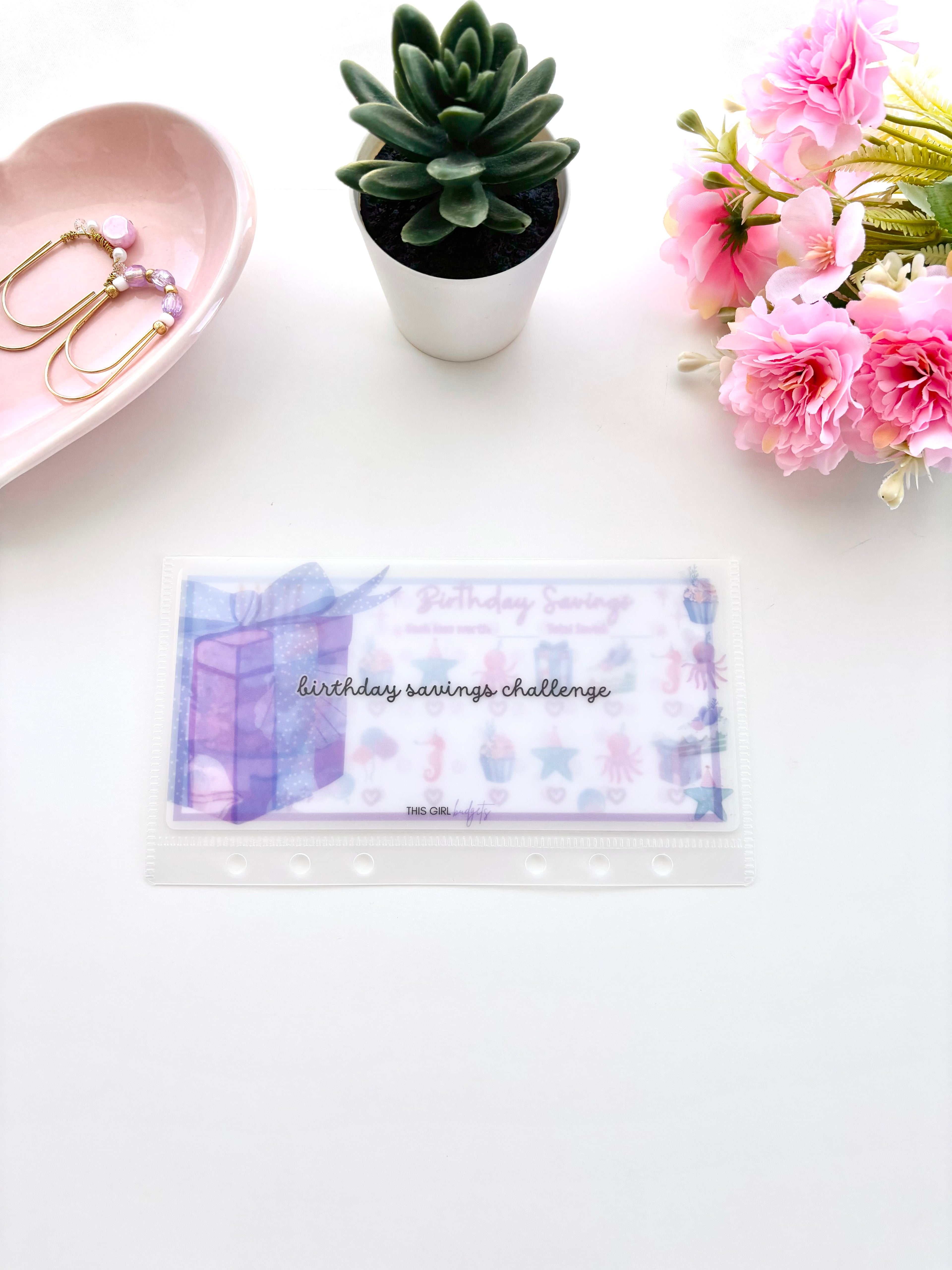 Birthday Savings Challenge