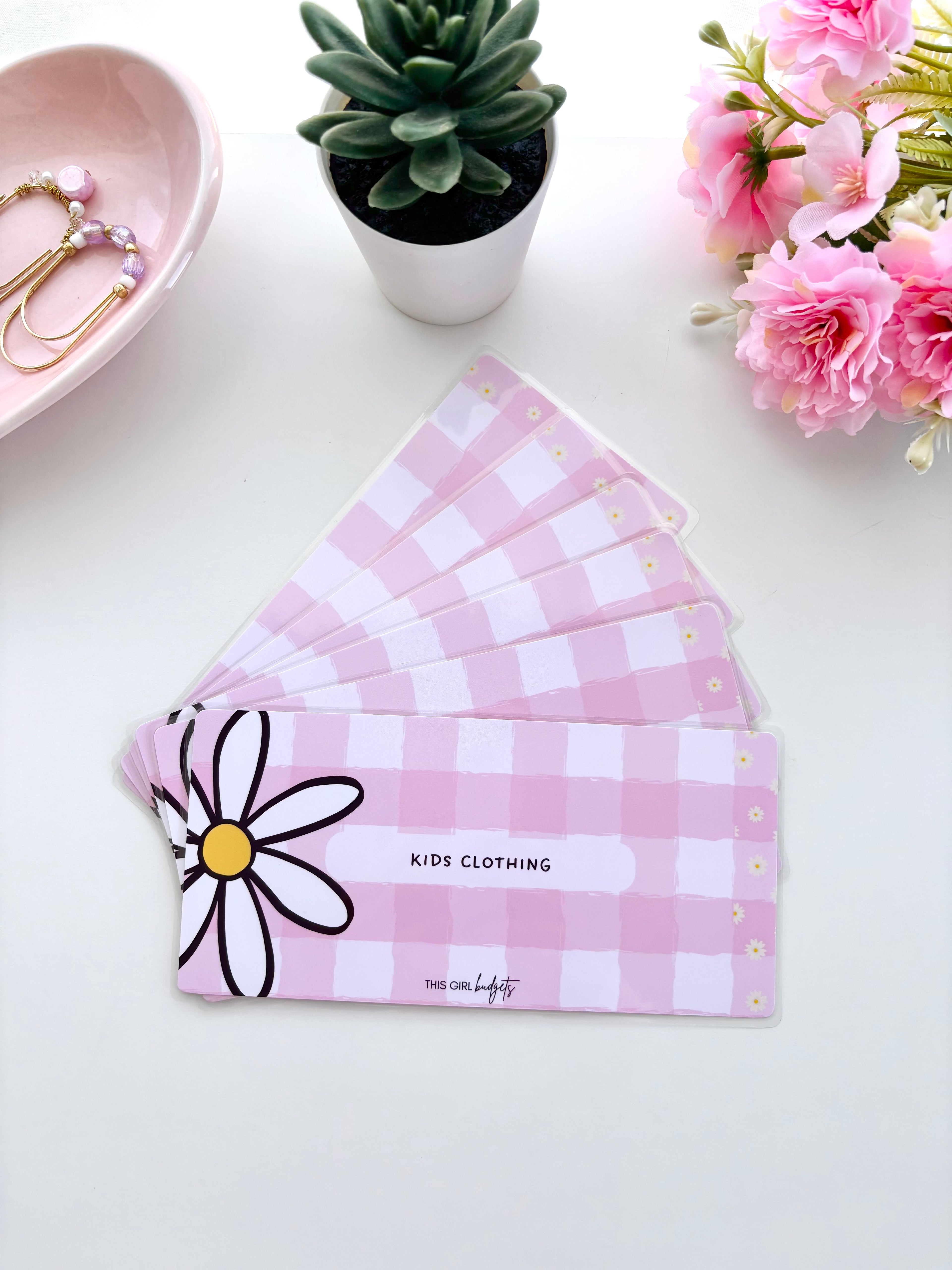 Daisy Collection: Cash Inserts + Envelopes