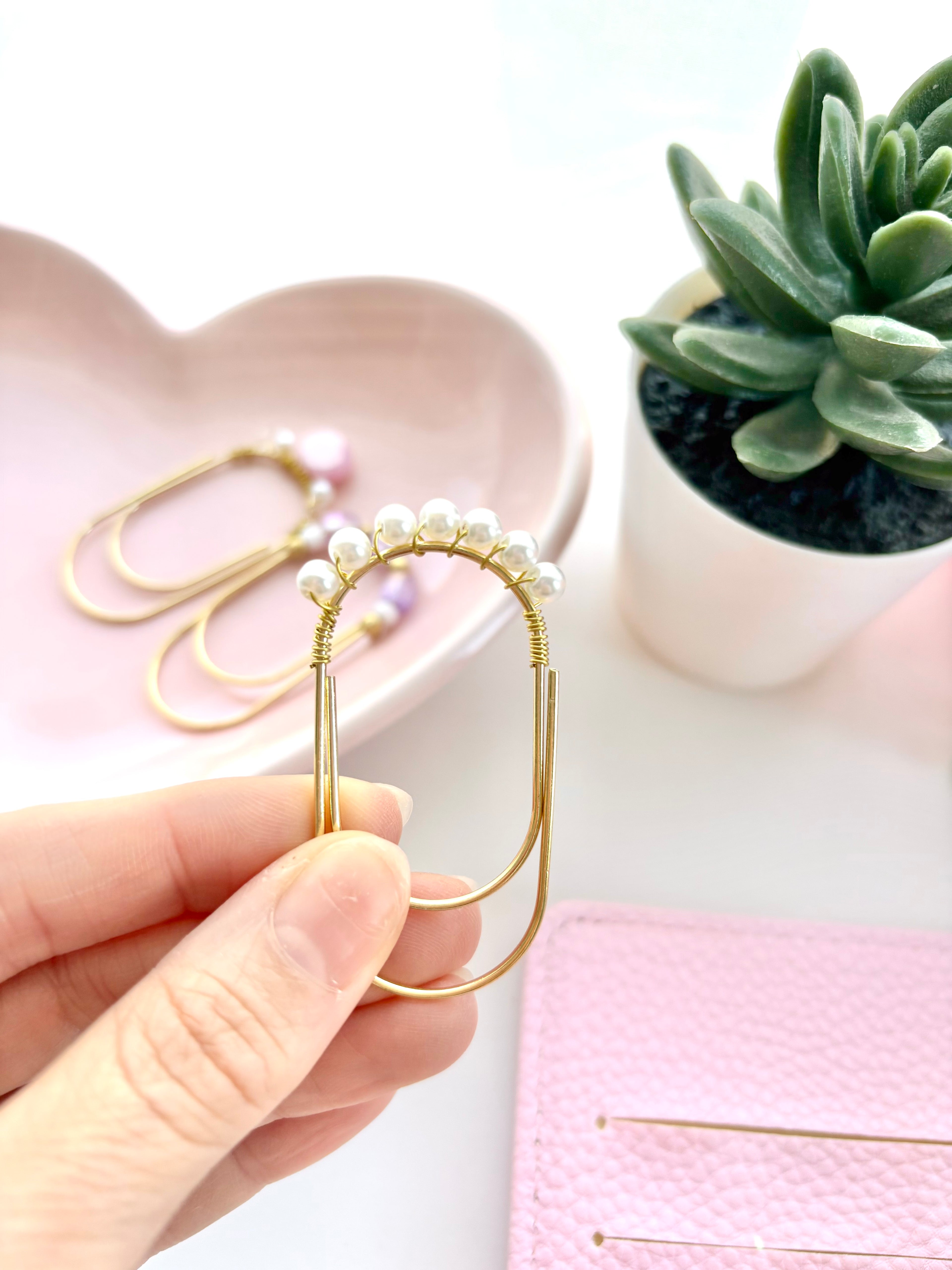Beaded Paperclips