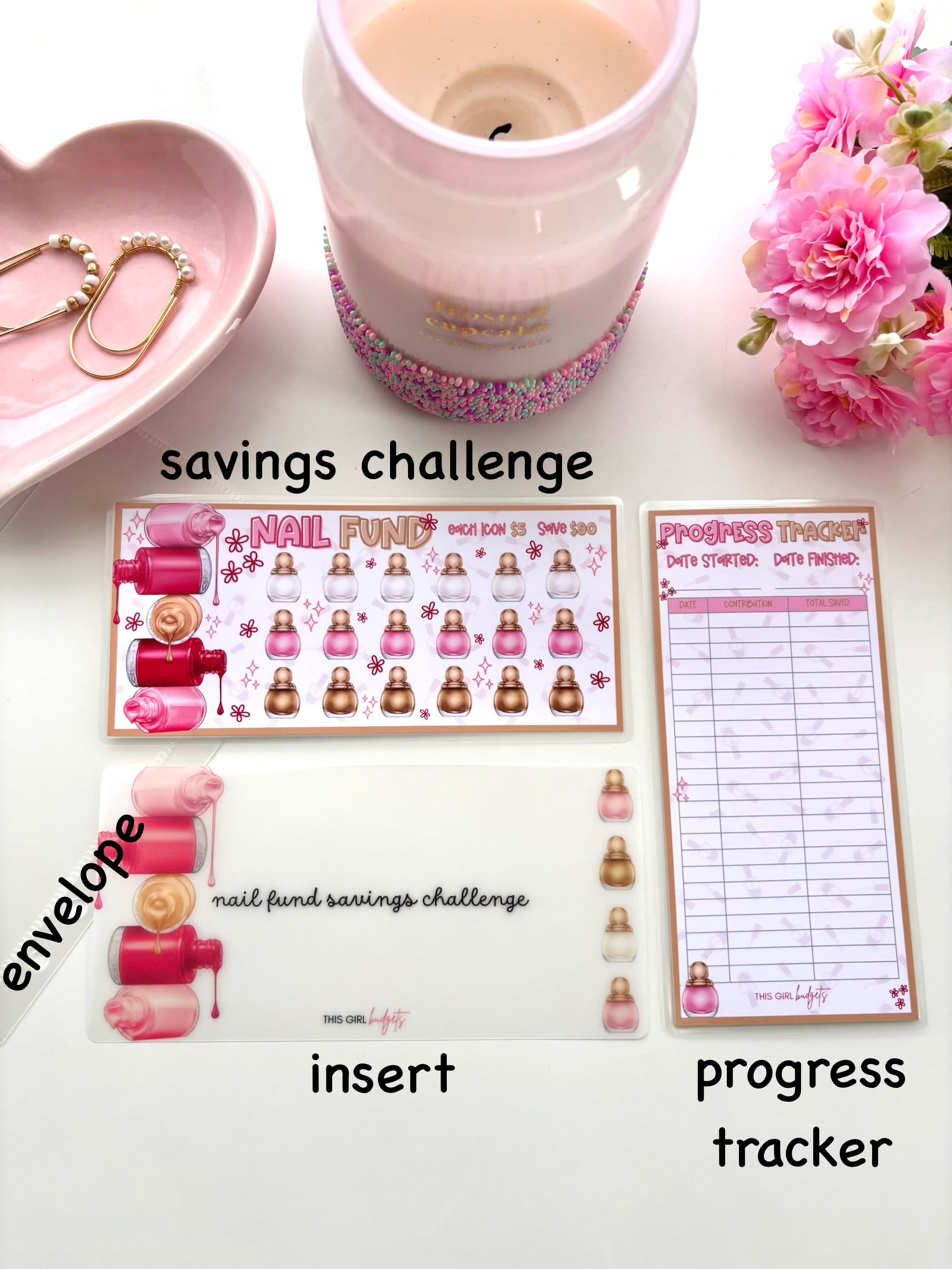 Nail Fund Savings Challenge