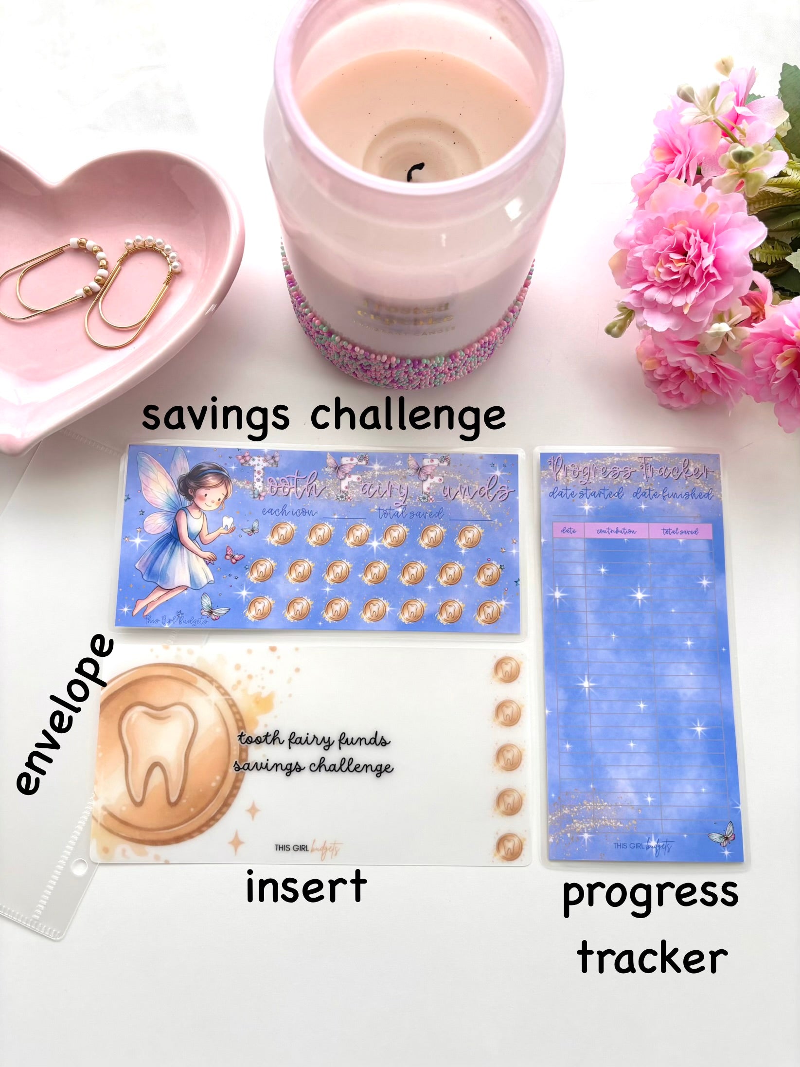 Tooth Fairy Funds Savings Challenge