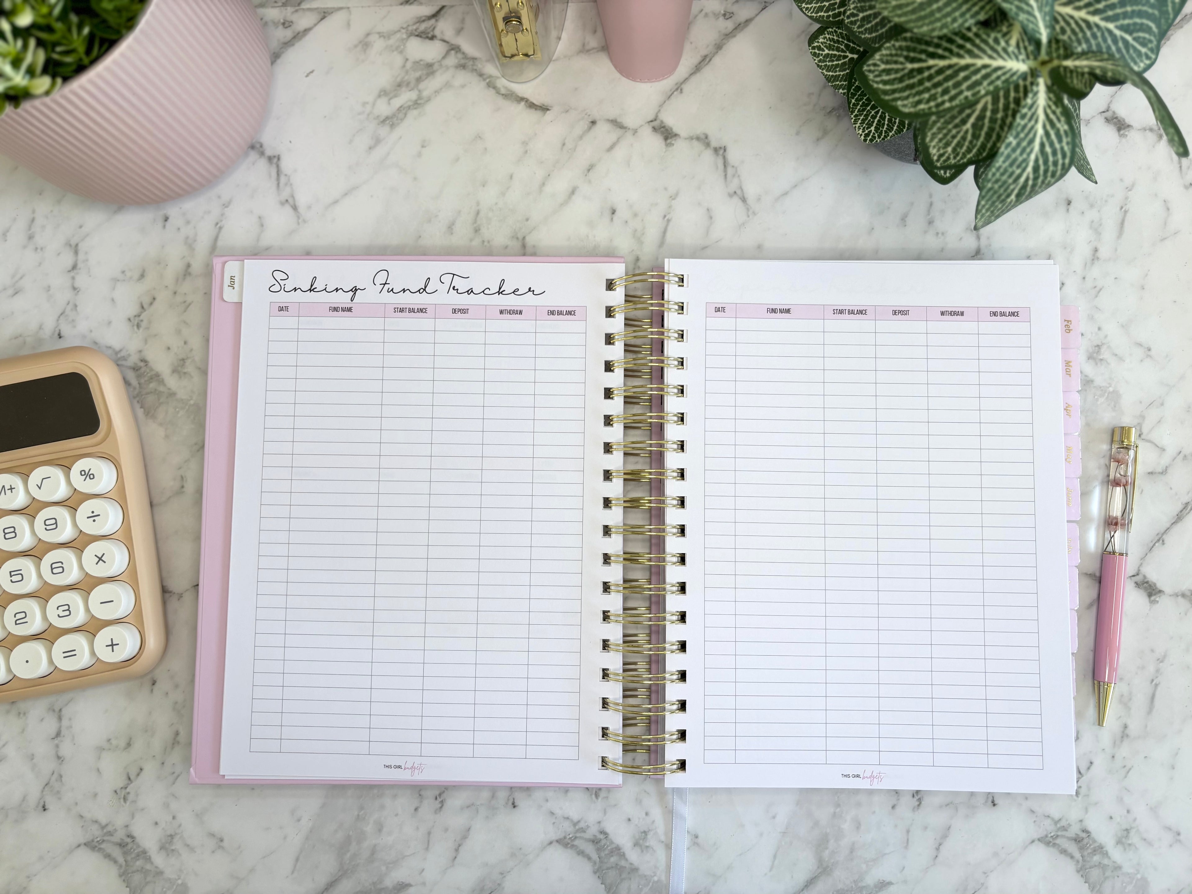 *IMPERFECT* This Girl Budgets Budget Planner