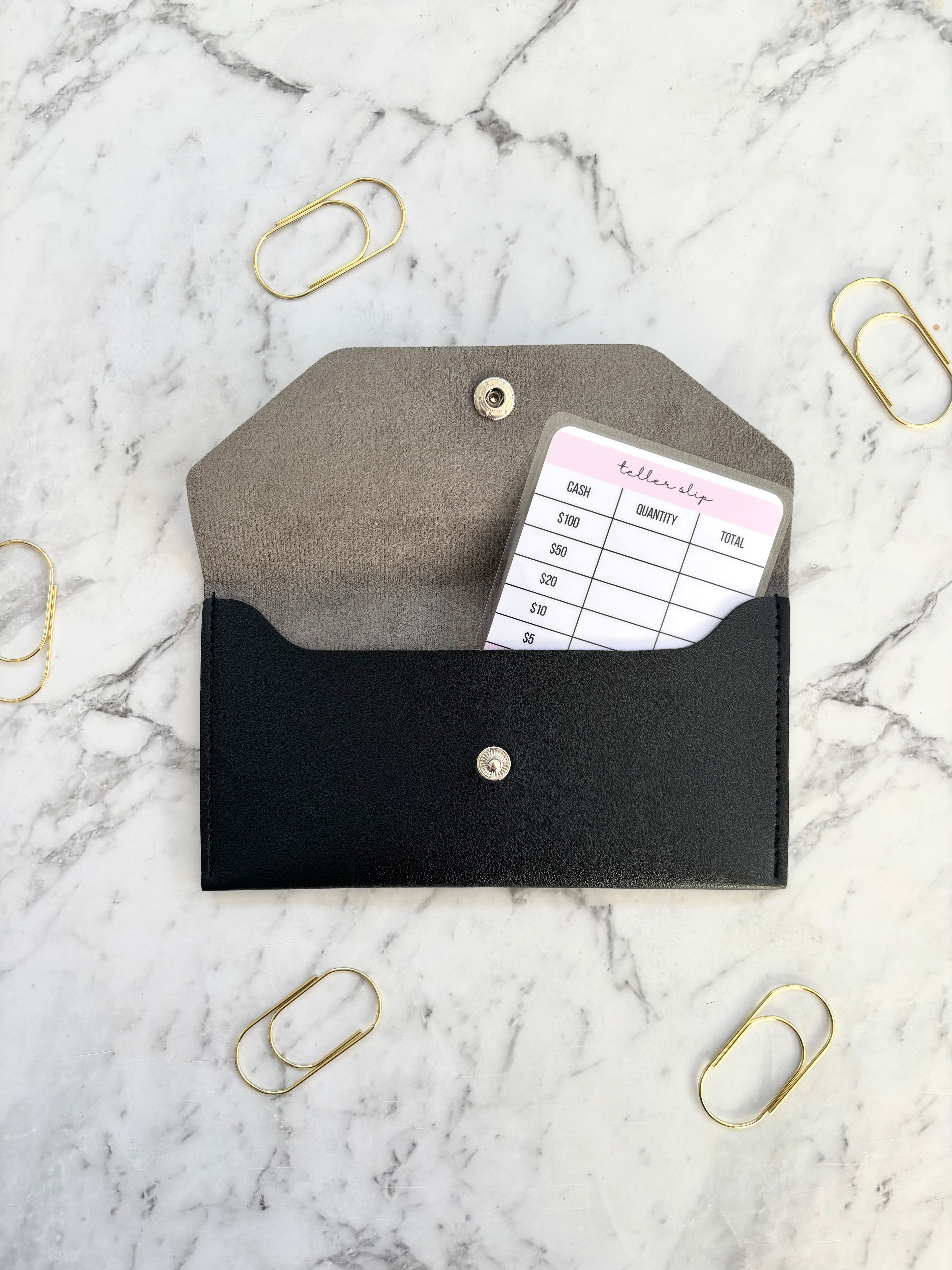 Money Purse (includes Teller Slip)