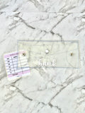 Clear Bank Purse (includes Teller Slip)